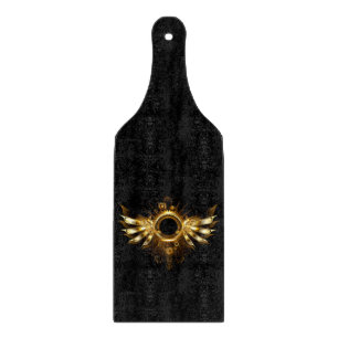 Steampunk wings cutting board