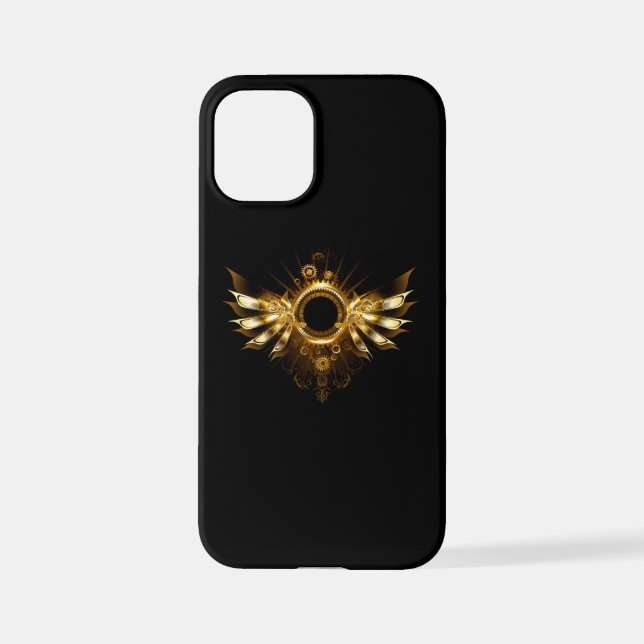 Steampunk wings iPhone case (Back)