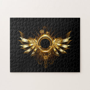 Steampunk wings jigsaw puzzle
