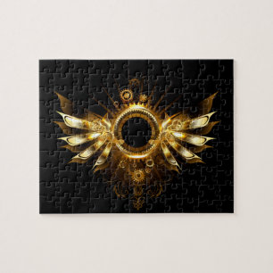 Steampunk wings jigsaw puzzle