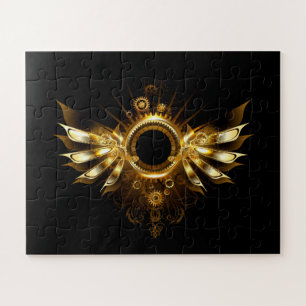 Steampunk wings jigsaw puzzle