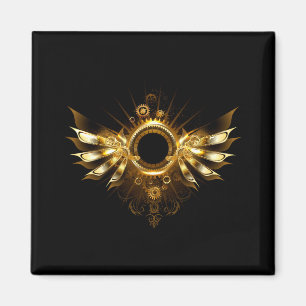 Steampunk wings magnet