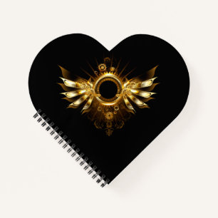 Steampunk wings notebook