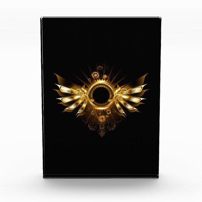 Steampunk wings photo block (Front)