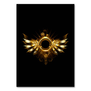 Steampunk wings table number
