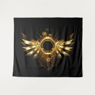 Steampunk wings tapestry
