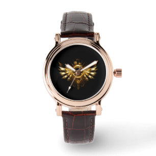 Steampunk wings watch