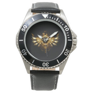 Steampunk wings watch