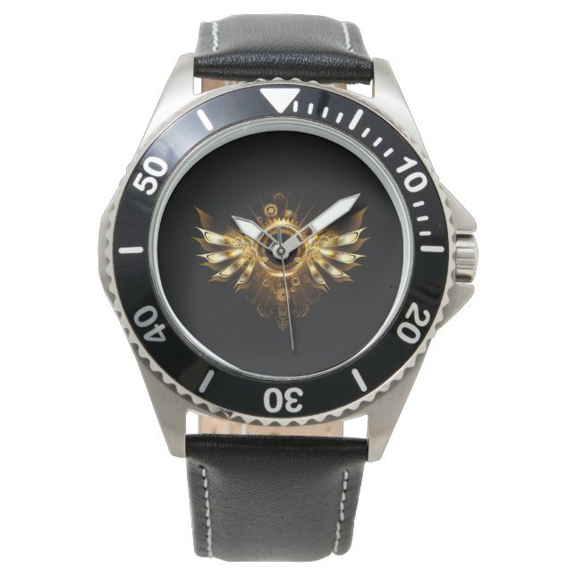 Steampunk wings watch (Front)