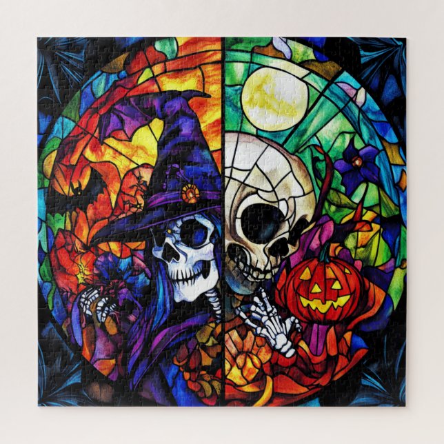 Steampunk Witch Art Puzzle (Vertical)