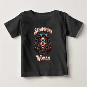 Steampunk Woman Baby T-Shirt