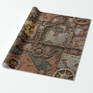 Steampunk Wrappping Paper