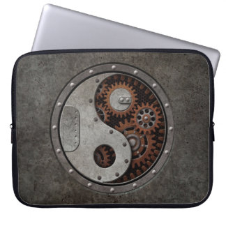 Steampunk Yin Yang Laptop Sleeve
