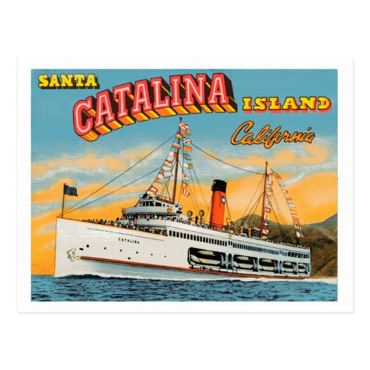 Steamship Catalina Post Card
