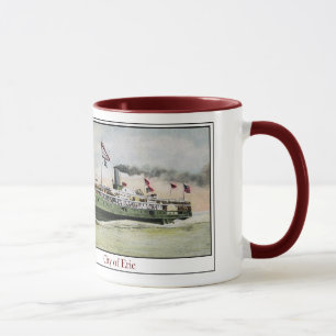 Steamship City Of Erie Mug
