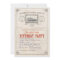 Steamship Cruise Ship Ticket  Invitation Birthday