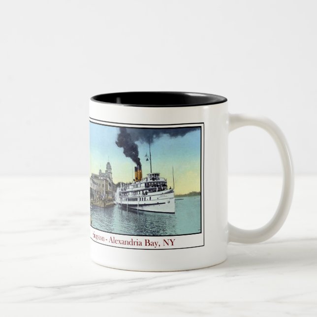 Steamship Kingston Two-Tone Coffee Mug (Right)