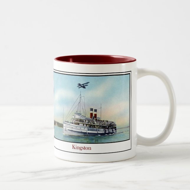 Steamship Kingston Two-Tone Coffee Mug (Right)