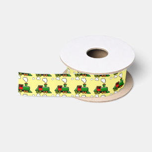 SteamTrain Satin Ribbon