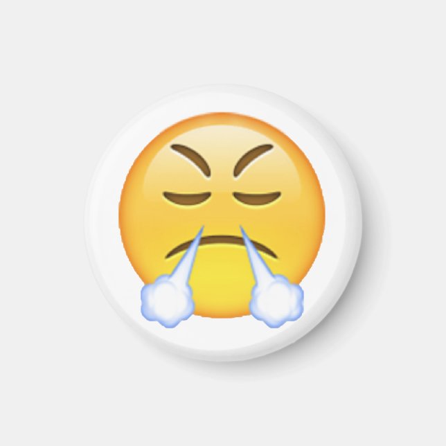 Steamy - Emoji Magnet (Front)