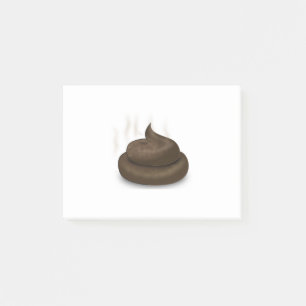 Steamy Poo Post-it Notes