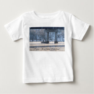 Steamy Winter Fishing Lake Taneycomo Baby T-Shirt