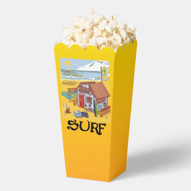 Steamys Surf Shack popcorn boxes (Popped)