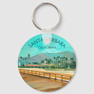Stearns Wharf - Santa Barbara, CA Key Ring