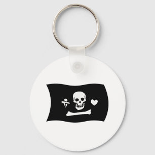 Stede Bonnet Flag Keychain