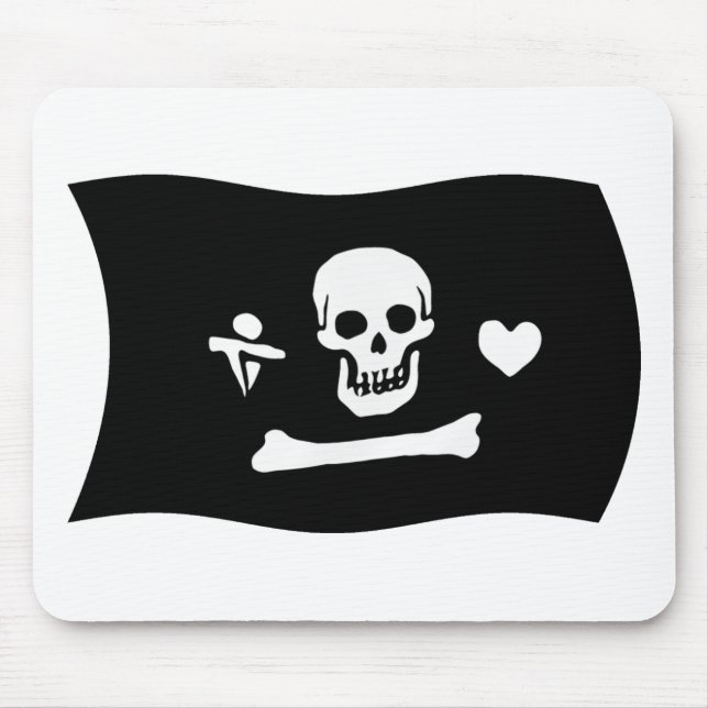 Stede Bonnet Flag Mousepad (Front)