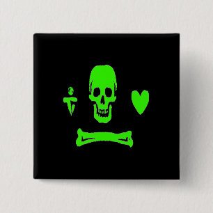 Stede Bonnet-Green 15 Cm Square Badge