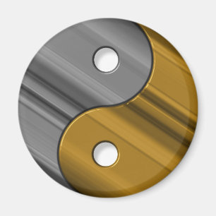 steel and brass magnet