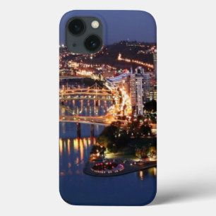 Steel and Indigo Sandwich iPhone 13 Case