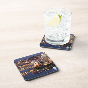 Steel and Indigo Sandwich Coaster