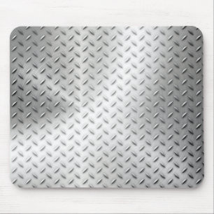 Steel background mouse pad