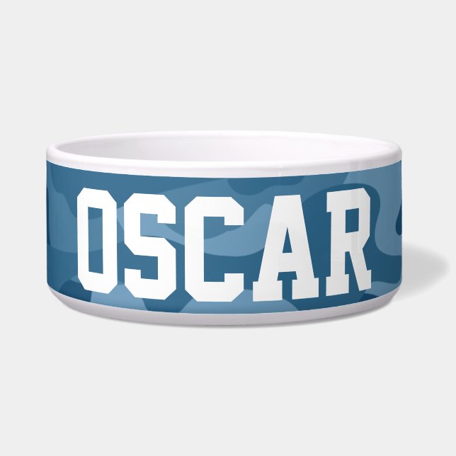 Steel Blue Monocolor Camo (Front)