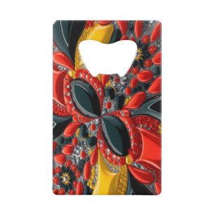 Steel Bottle Opener with Germany Colours