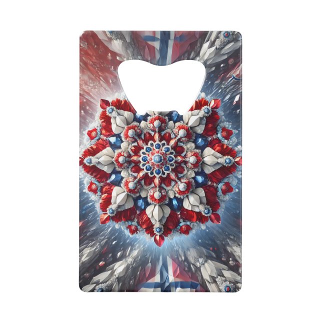 Steel Bottle Opener with Norway Colours (Front)