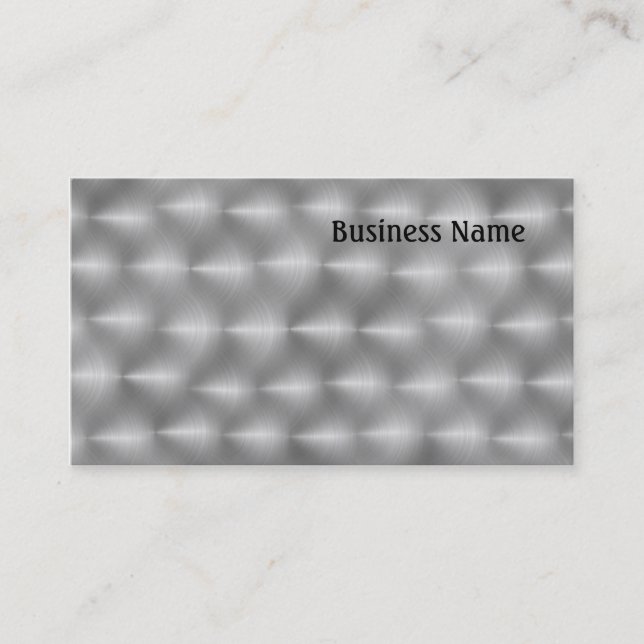 Steel Business Card (Front)