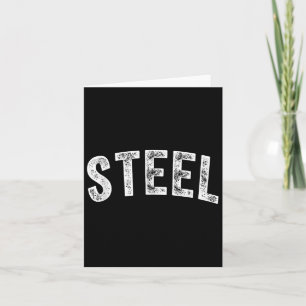 Steel card