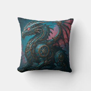 Steel Dragon Cushion