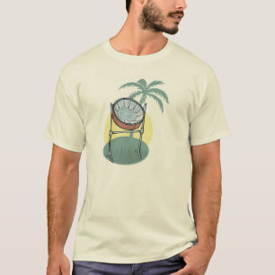 steel drum and palm tree design T-Shirt