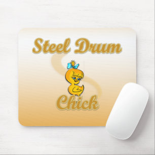 Steel Drum Chick Mouse Pad