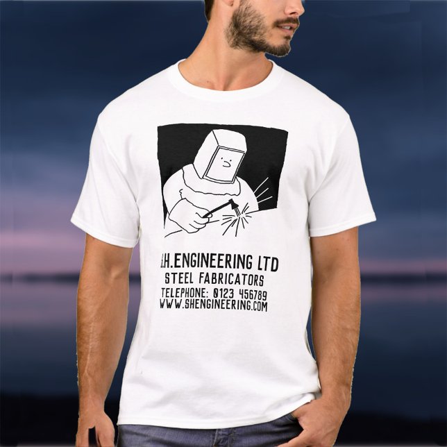 Steel Fabrication or Fabricator T-Shirt (Creator Uploaded)