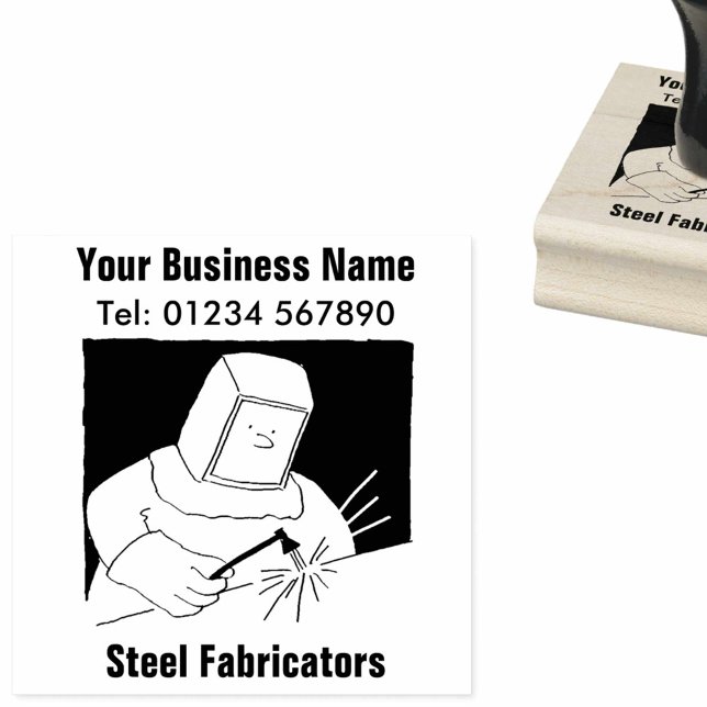Steel Fabricators & Welding Rubber Stamp (Creator Uploaded)