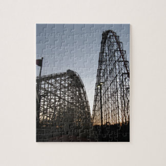 Steel Force and Thunderhawk Dorney Park Jigsaw Puzzle