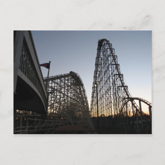 Steel Force and Thunderhawk Dorney Park Postcard
