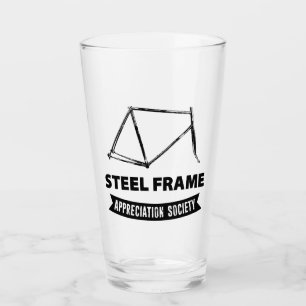 Steel Frame Bike Appreciation Society Glass