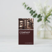 Steel Frame Construction Business Card (Standing Front)