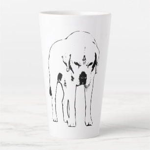 Steel-Gaze Sentinel Latte Mug